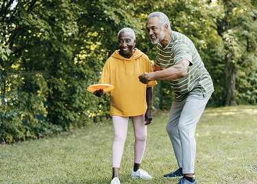 Caregiver and loved one